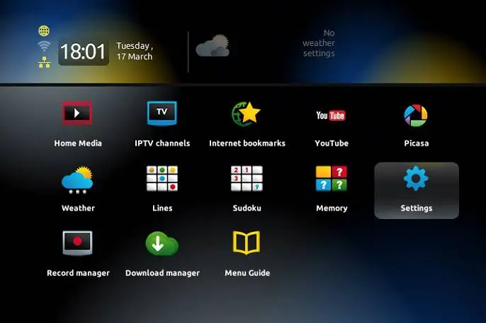 How to setup IPTV on MAG Box 1